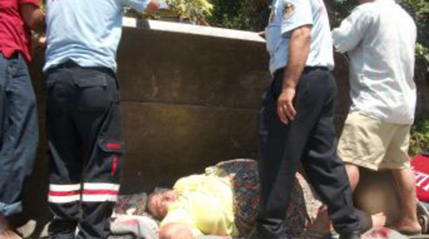 Evinden kep&ccedil;eyle &ccedil;ıkarıldı