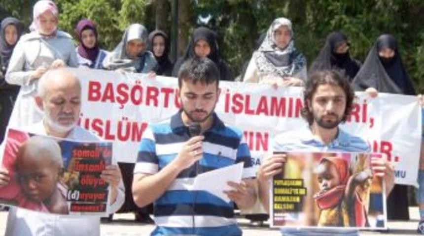 Sakarya Adalet Girişimi Baş&ouml;rt&uuml;s&uuml; Platformu, bu defa Somali i&ccedil;in &ccedil;ağrı yaptı