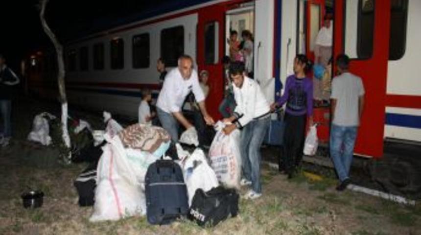 Fındık iş&ccedil;ilerinin zorlu yolculuğu başladı