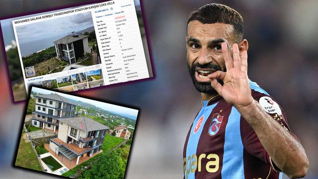 Salah'ın adı 31 milyon TL'lik villa ilanında kullanıldı! Trabzonspor olaya el attı
