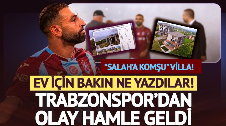 Salah'ın adı villa ilanında kullanıldı! Trabzonspor olaya el attı
