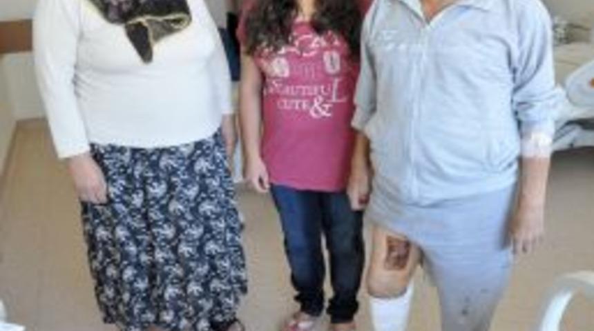 Ayağını kestirmek i&ccedil;in gittiği hastaneden y&uuml;r&uuml;yerek &ccedil;ıktı