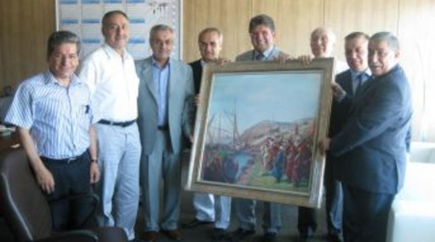 KTO Yönetim Kurulu Hacı Boydak'ı ziyaret etti