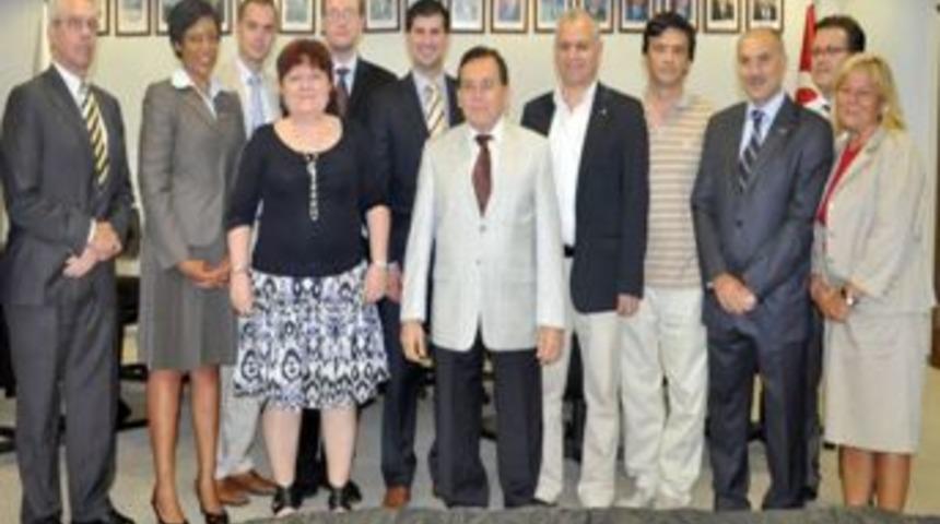 ABD heyetinden TTSO ve Trabzon Belediyesi'ne ziyaret