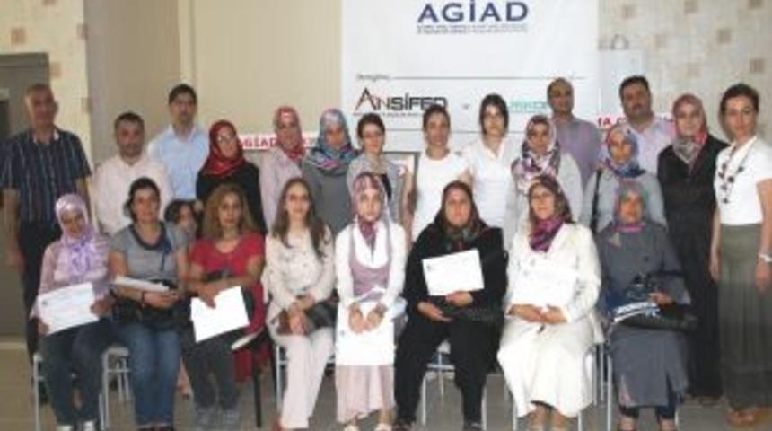 AGİAD&rsquo;dan kadın girişimcilere sertifika