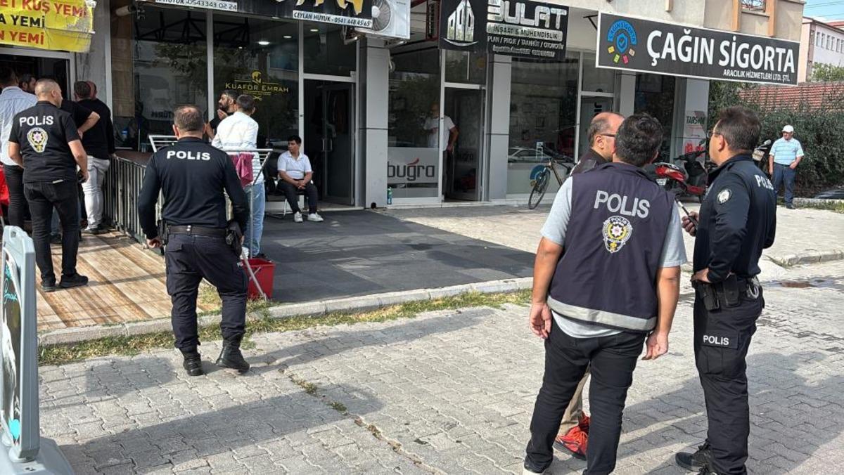 Aksaray da 5. kattan düşen adam ağır yaralandı 1