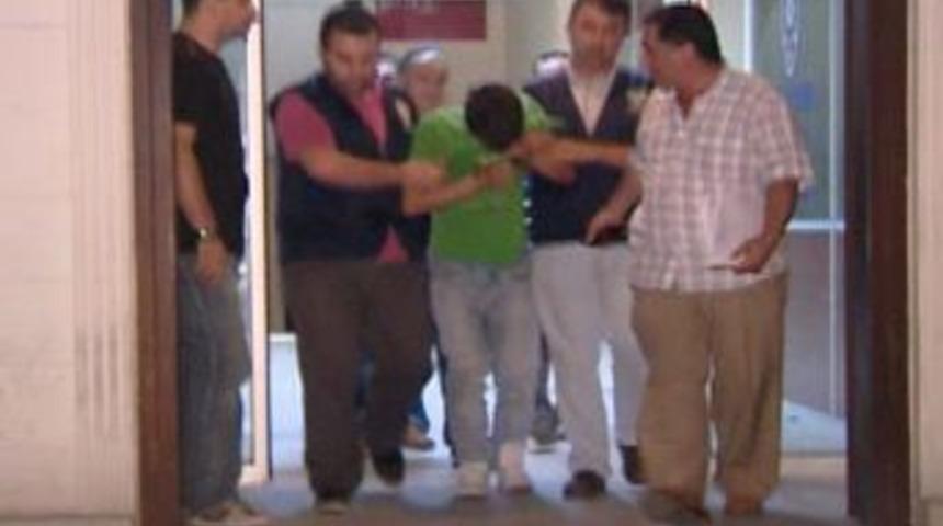 Cep telefonu hırsızını g&uuml;venlik kameraları yakalattı