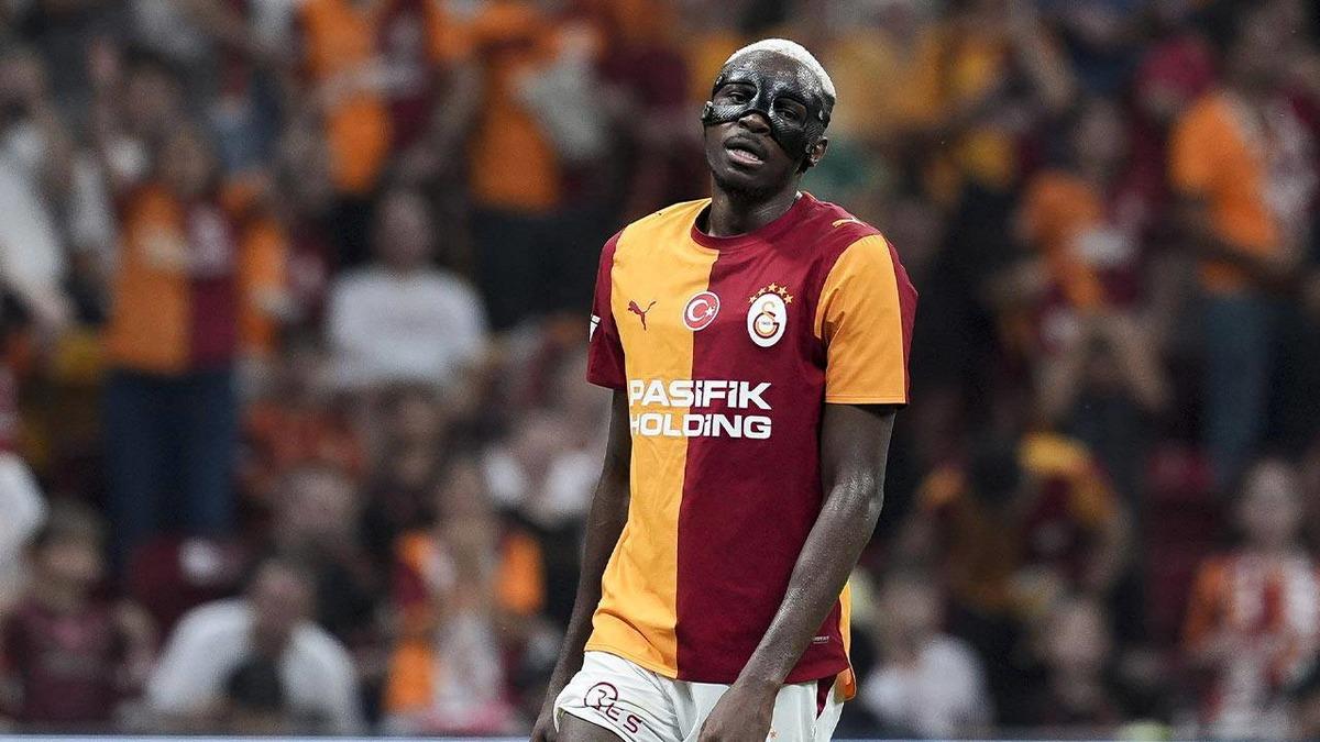 Galatasaray da Victor Osimhen in sahalara d&ouml;n&uuml;ş planı değişti!  1