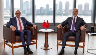 Bakan Fidan, Bahreyn Dışişleri Bakanı Al Zayani ile bir araya geldi