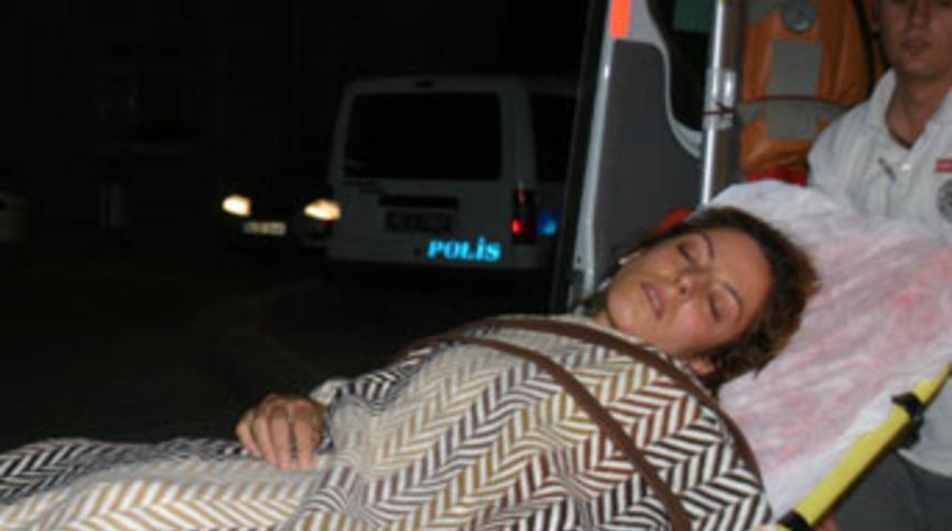 Koca dayağı hastanelik etti