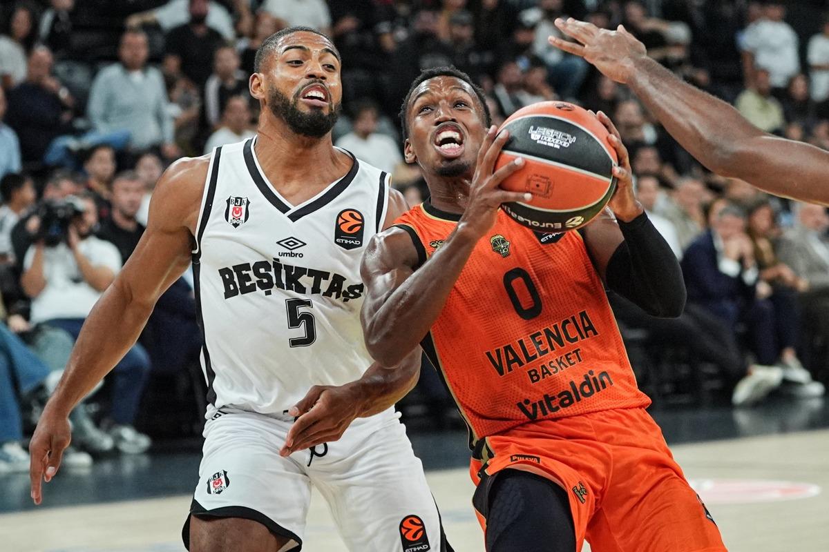 Beşiktaş EuroLeague e mağlubiyetle başladı! Valencia son saniyelerde kazandı 2