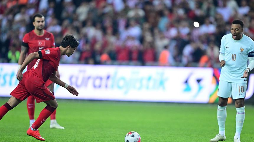 Arda G&uuml;ler'in Fransa performansı g&ouml;z kamaştırdı! İstatistikleri dikkat &ccedil;ekti