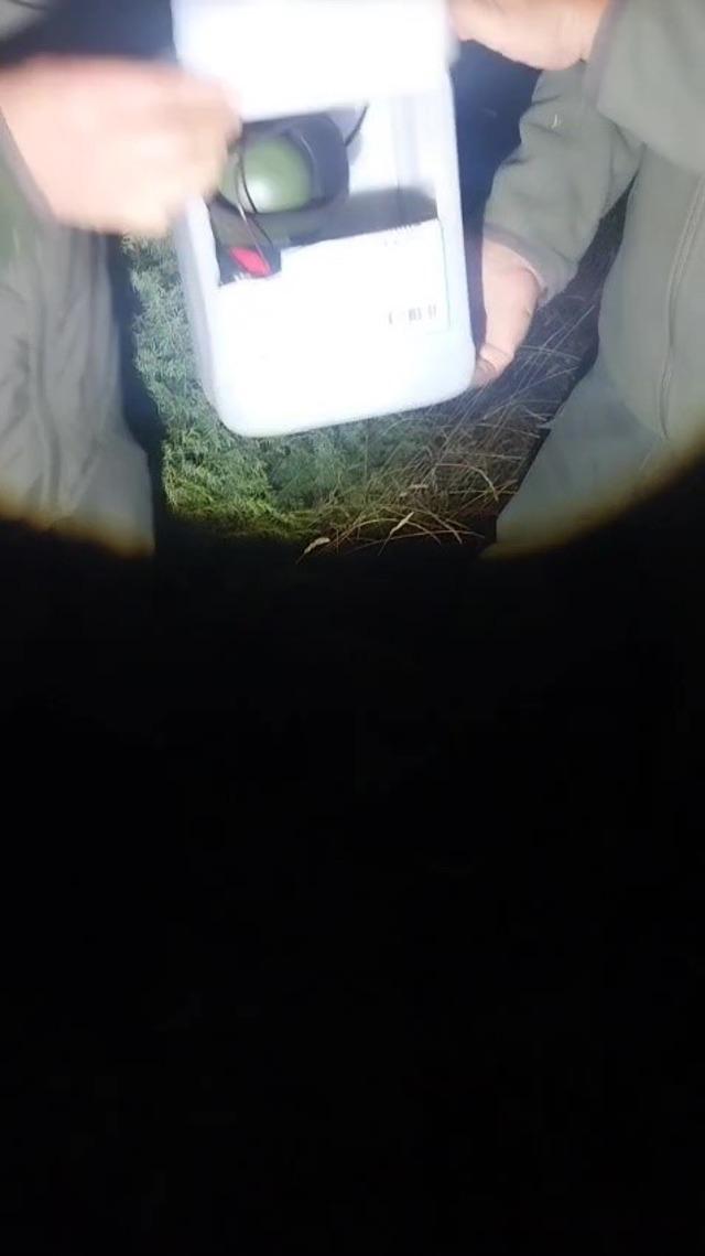 Ka&ccedil;ak avcılığa gece denetimi: 17 ses cihazı ele ge&ccedil;irildi 1