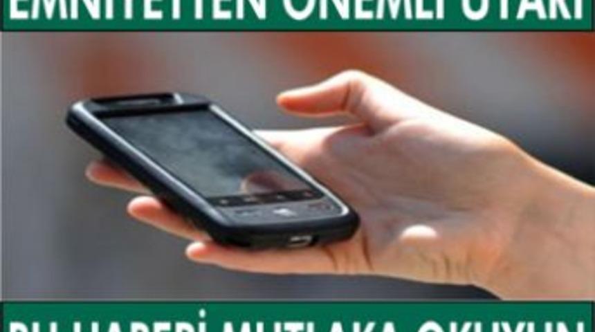 Dolandırıcılara dikkat!