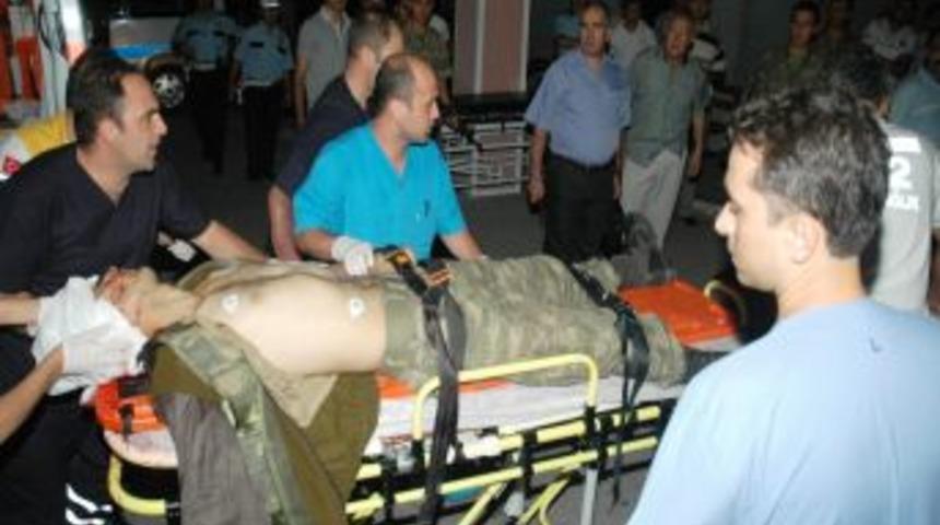 Şehit er Osmaniye’deki törenin ardından memleketi Konya’ya gönderildi