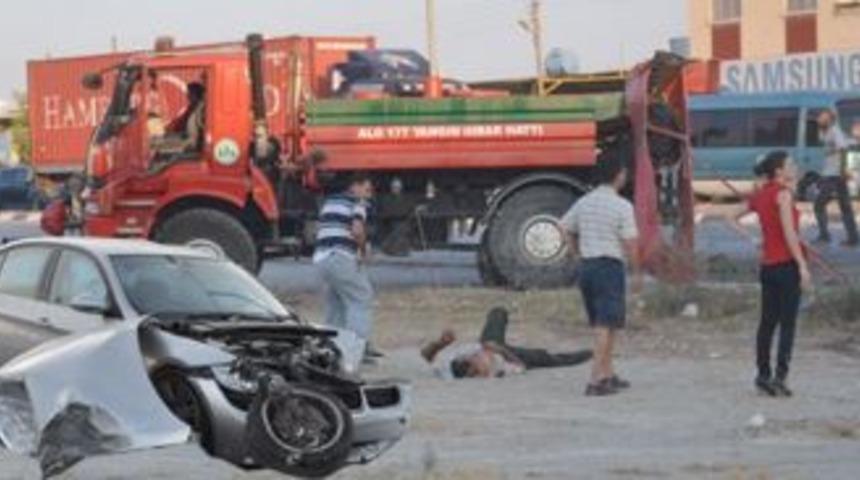 Orman yangını, kazaları getirdi