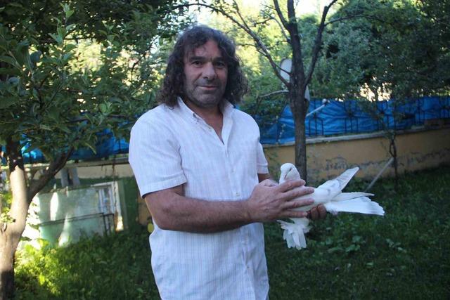 Uzun yol şof&ouml;r&uuml;n&uuml;n sıradışı g&uuml;vercin sevdası: 6 g&uuml;vercininin toplam değeri 700 bin TL 4