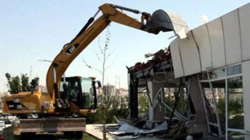 Kalamış Yelken Kul&uuml;b&uuml; artık yok!