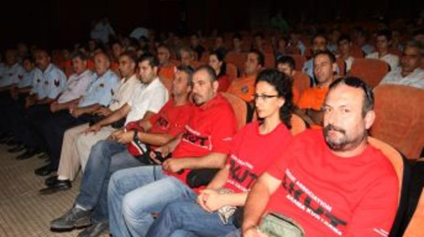 Bursa'da 'İtfaiye ve Doğal Afetlerle İlgili Faaliyetlerimiz' konulu konferans