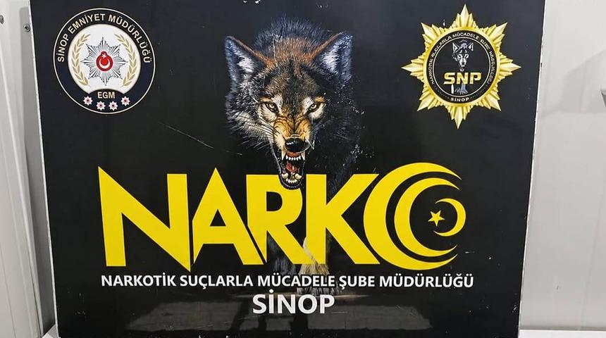 Sinop&rsquo;ta 3 bin 877 kullanımlık uyuşturucu ele ge&ccedil;irildi