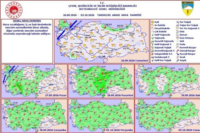 Samsun&rsquo;da g&uuml;z yağmurları devam ediyor 1