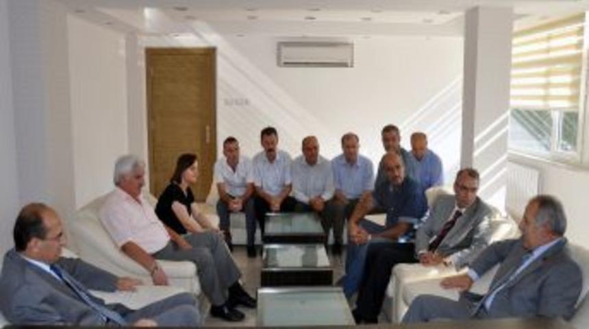 Vali Erdal Ata&rsquo;dan veda ziyareti