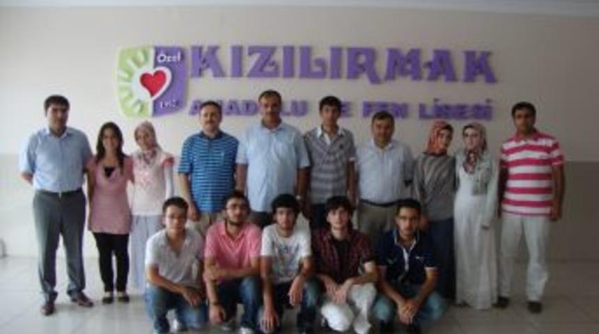 &Ouml;zel Kızılırmak Anadolu Lisesi'nin LYS başarısı