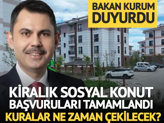 TOKİ kiralık sosyal konut başvuruları sona erdi: Kuralar ne zaman &ccedil;ekilecek?
