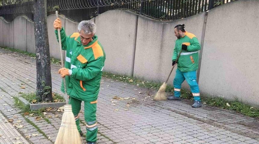 Osmangazi&rsquo;de temizlik &ccedil;alışmaları aralıksız s&uuml;r&uuml;yor
