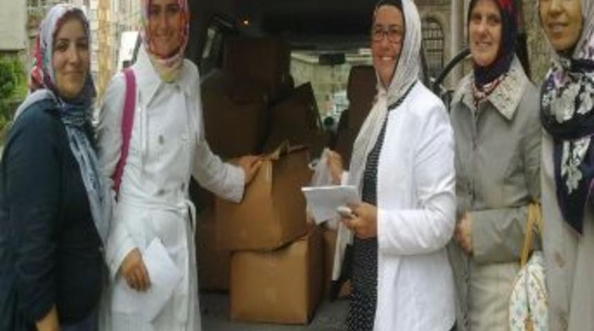 G&Uuml;LFEM, bayram &ouml;ncesi ailelere hediye dağıttı