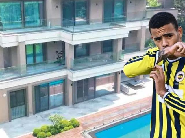 Fenerbah&ccedil;e&rsquo;nin yıldızı Mason Greenwood evini buldu! Kirası dudak u&ccedil;uklattı