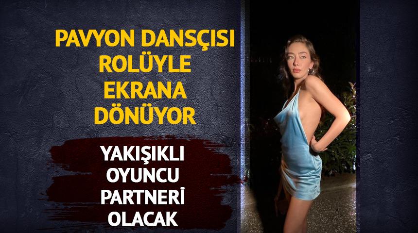 Pavyon dans&ccedil;ısı rol&uuml;n&uuml; kabul etti! Yakışıklı oyuncu ile partner oldu