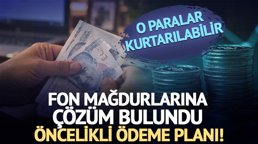O paralar kurtarılabilir