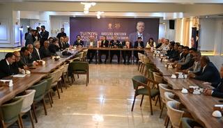 AK Parti Genel Başkan Yardımcısı Yayman, Van'da basın mensuplarıyla buluştu