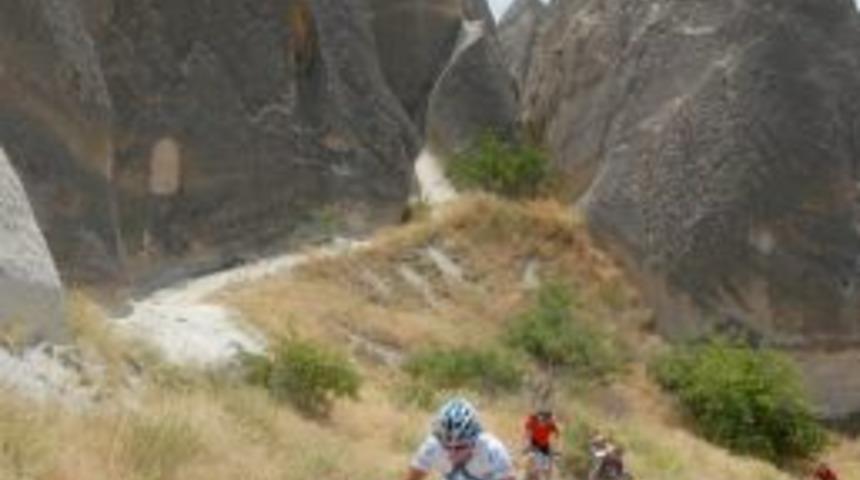 Kapadokya&rsquo;nın kalbi dağ bisikletinin merkezi oluyor
