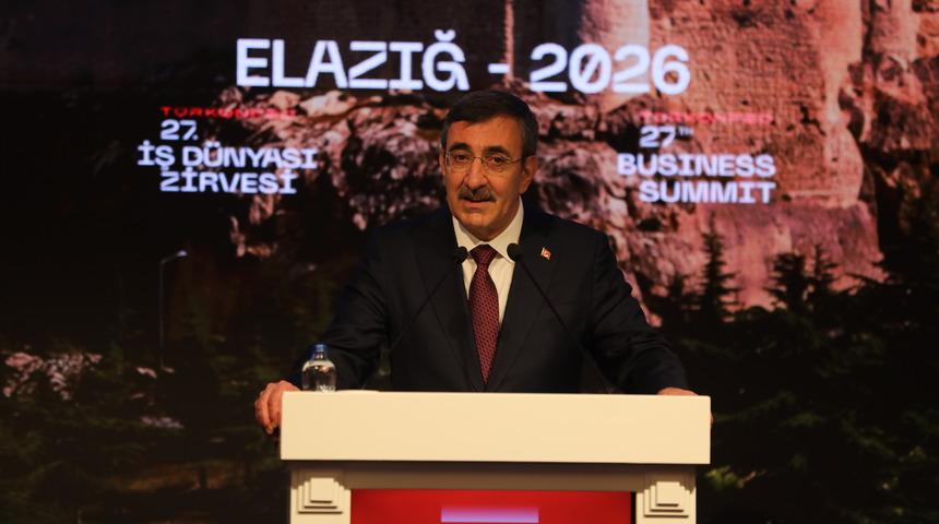 Cumhurbaşkanı Yardımcısı Yılmaz, &ldquo;T&Uuml;RKONFED 27. İş D&uuml;nyası Zirvesi&rdquo;ne katıldı