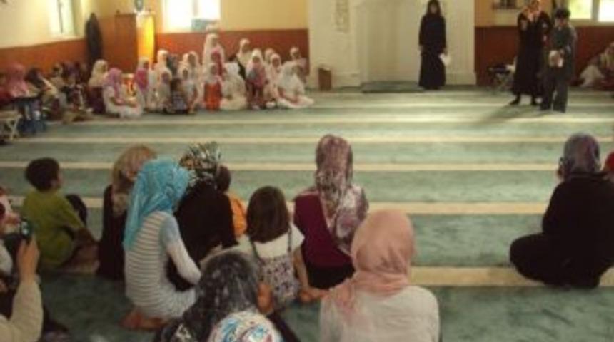 Kur&rsquo;an Kursu &ouml;ğrencileri Ramazan ayının &ouml;nemini anlattı