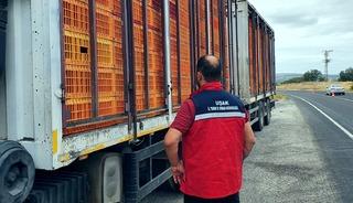 Uşak&rsquo;ta hayvan hastalıklarına karşı yol kontrol ve denetimler aralıksız devam ediyor
