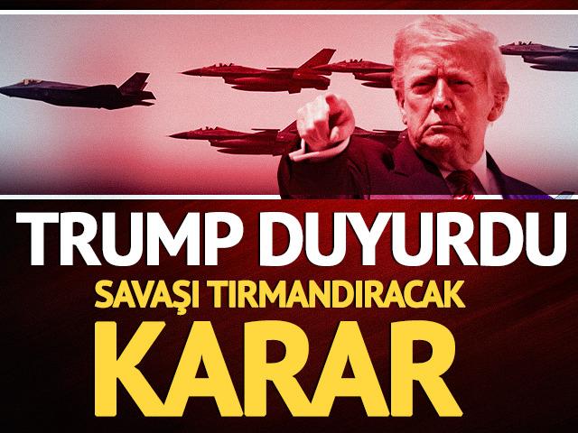 Trump, "İran'ın 7 g&uuml;nl&uuml;k teklifini reddediyorum"
