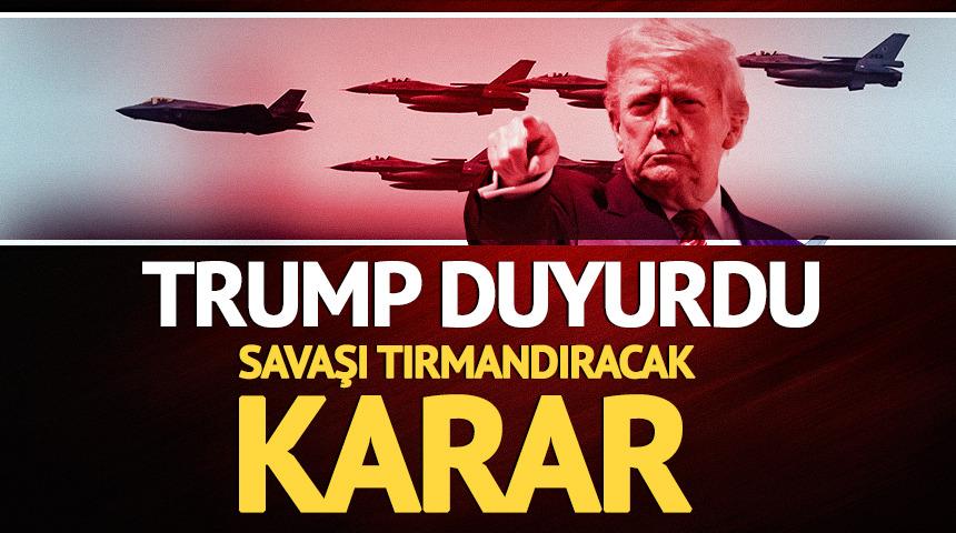Trump, "İran'ın 7 g&uuml;nl&uuml;k teklifini reddediyorum"