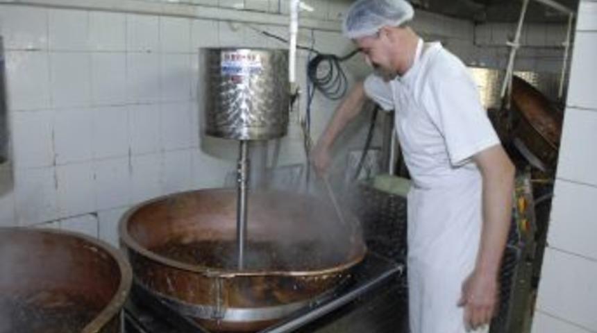 Safranbolu'da bayram i&ccedil;in 200 ton lokum &uuml;retilecek