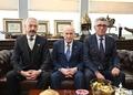 Sarallar ve �ahinler ailelerinden MHP lideri Bah�eli�ye ziyaret