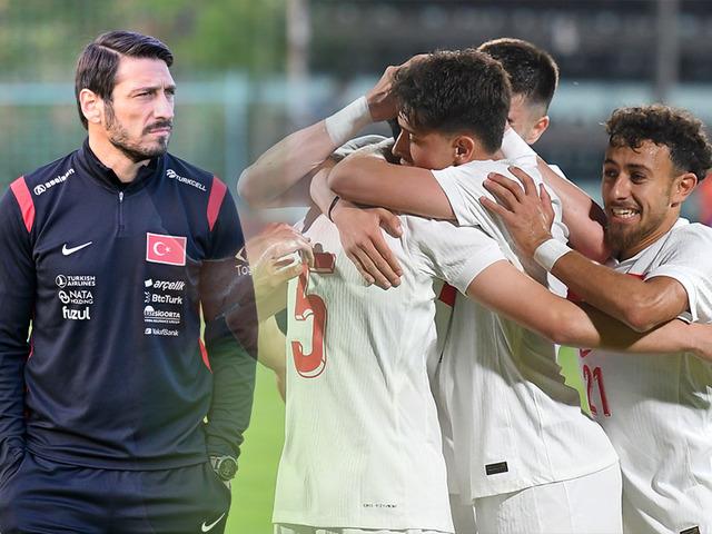 &Uuml;mit Milli Takım Ukrayna'da play-off'u garantiledi!