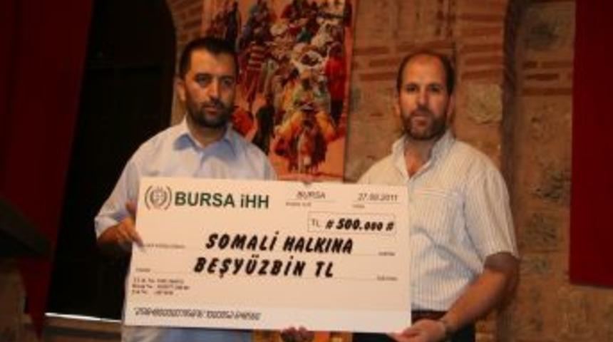 6 bin tonluk yardım gemisine Bursa&rsquo;dan 350 ton yardım g&ouml;nderildi