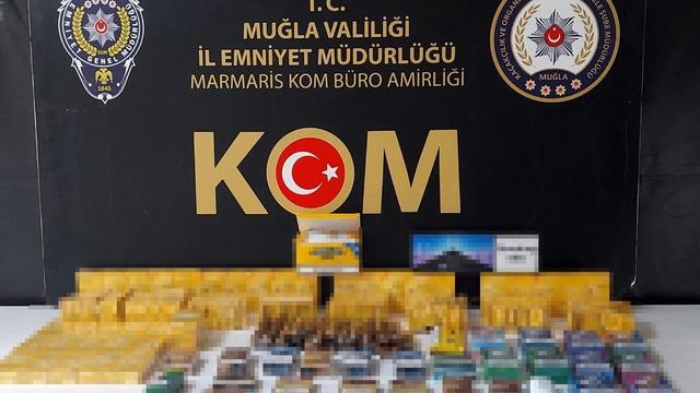 Muğla’da 91 bin 860 adet sahte bandrol ele geçirildi