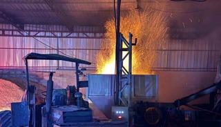 Kayseri&rsquo;de talaş briketleme makinasında &ccedil;ıkan yangın b&uuml;y&uuml;meden s&ouml;nd&uuml;r&uuml;ld&uuml;