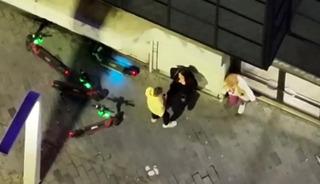 Beyoğlu'ndaki fuhuş pazarlığı dronla tespit edildi! 27 ş&uuml;pheli g&ouml;zaltına alındı