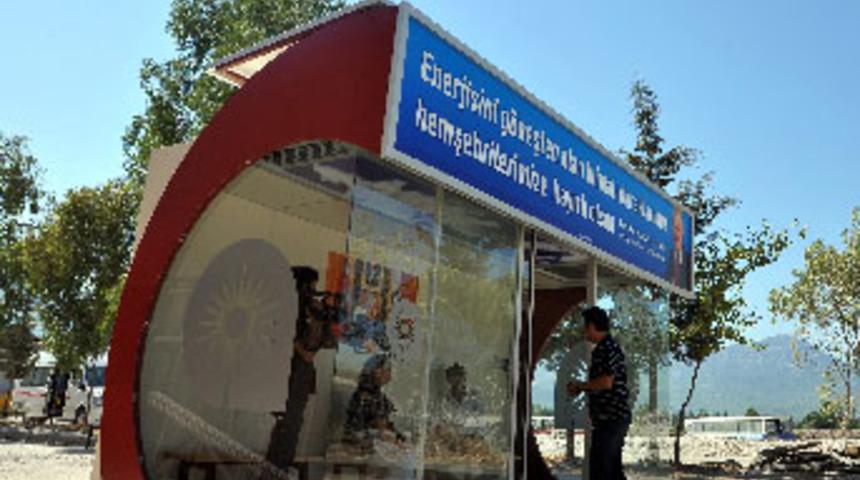 Antalya'ya klimalı otob&uuml;s durağı