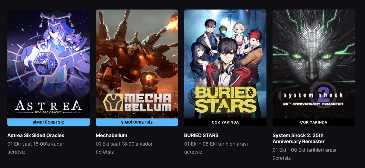 Epic Games Store’un gelecek haftaki ücretsiz oyunları belli oldu: İki oyun birden 1