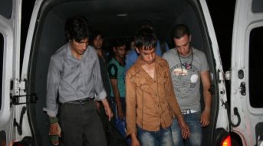 Keşan&rsquo;da 58 ka&ccedil;ak yakalandı